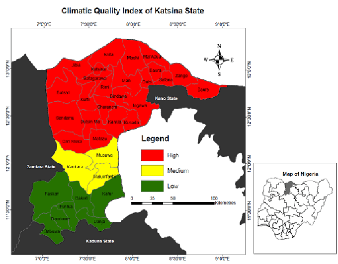 Katsina State Map